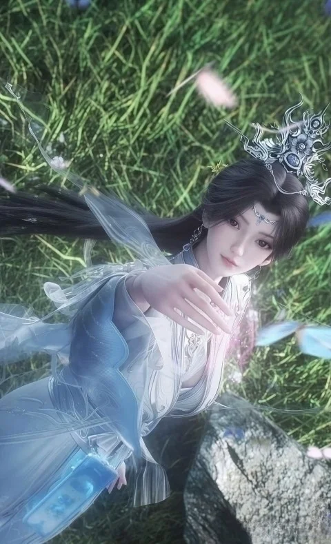 国漫最强白月光，修真界莲花仙子--李慕婉