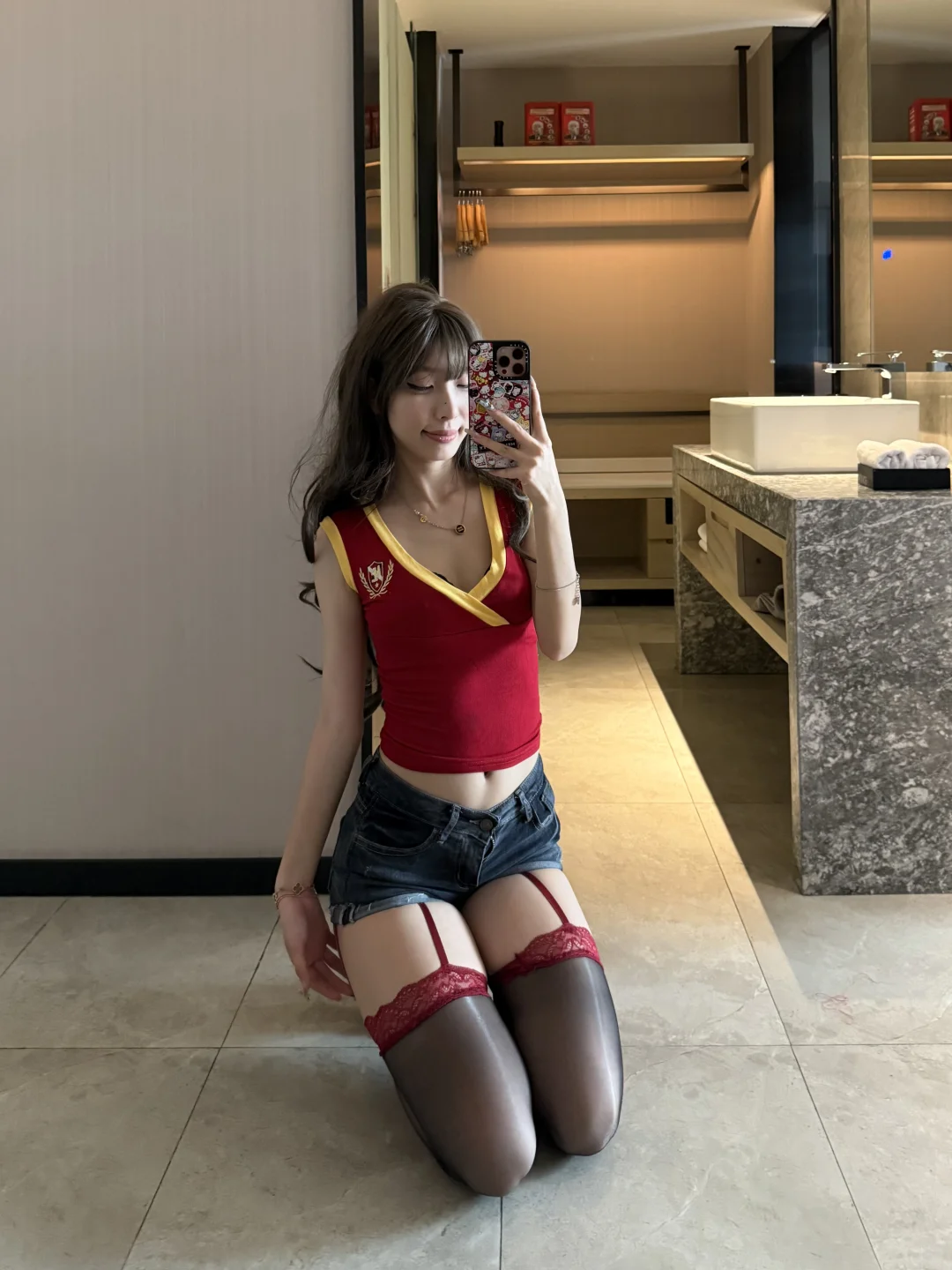 好喜欢这个造型～小辣妹！