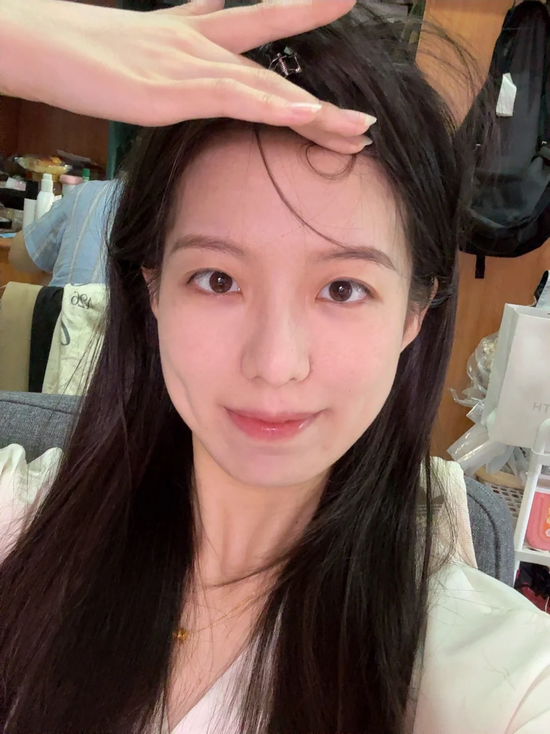 素颜 就是硬美