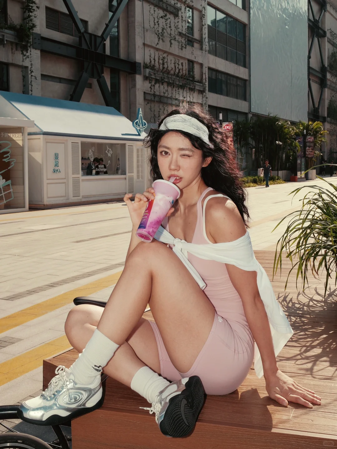 当你有一个很爱去户外运动的女朋友