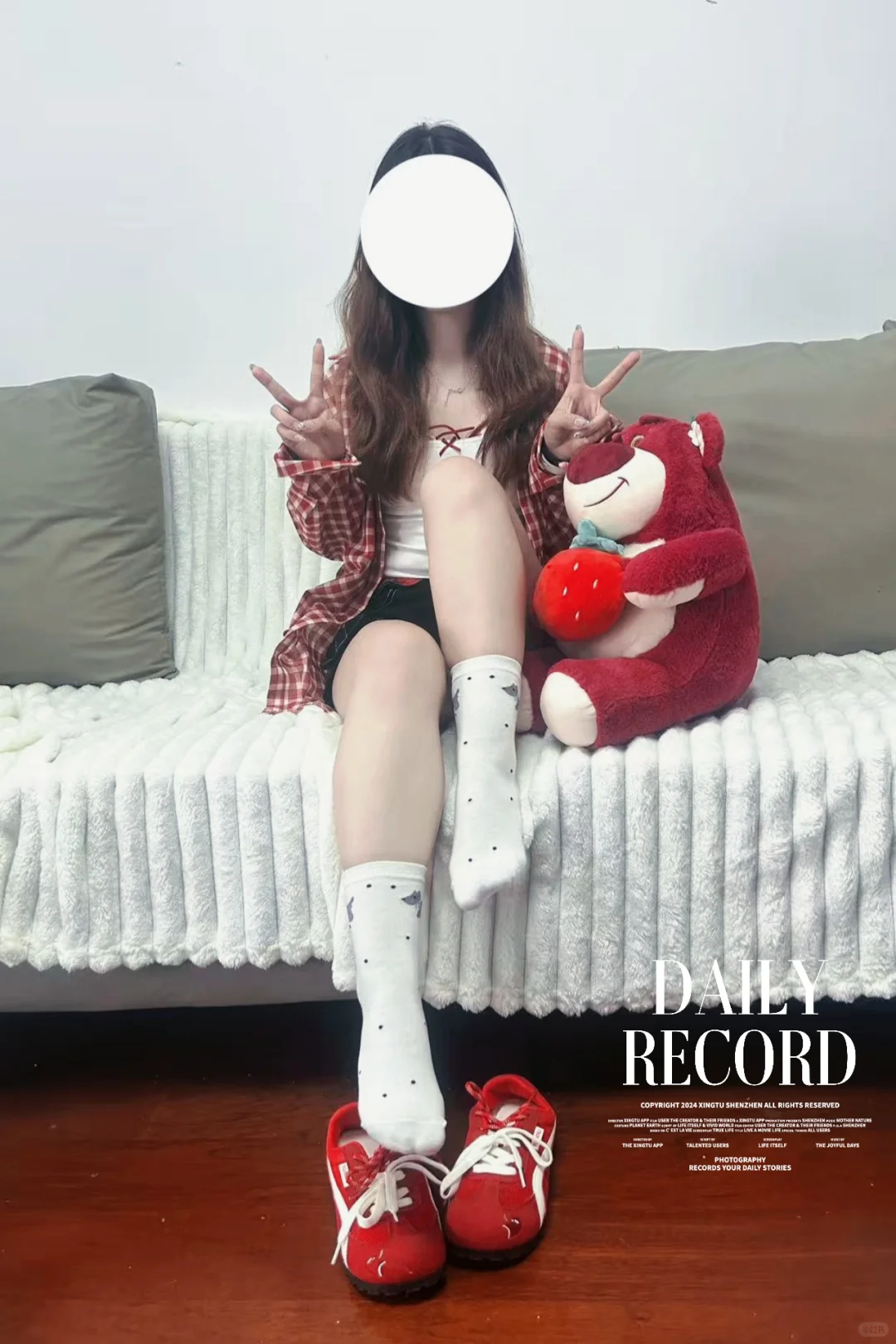 好美的袜子呀嘿嘿(❁´ω`❁)