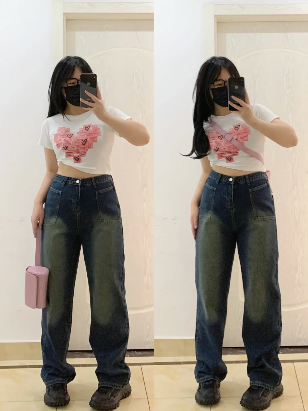 158/123斤 腿粗显瘦还得看我的！！