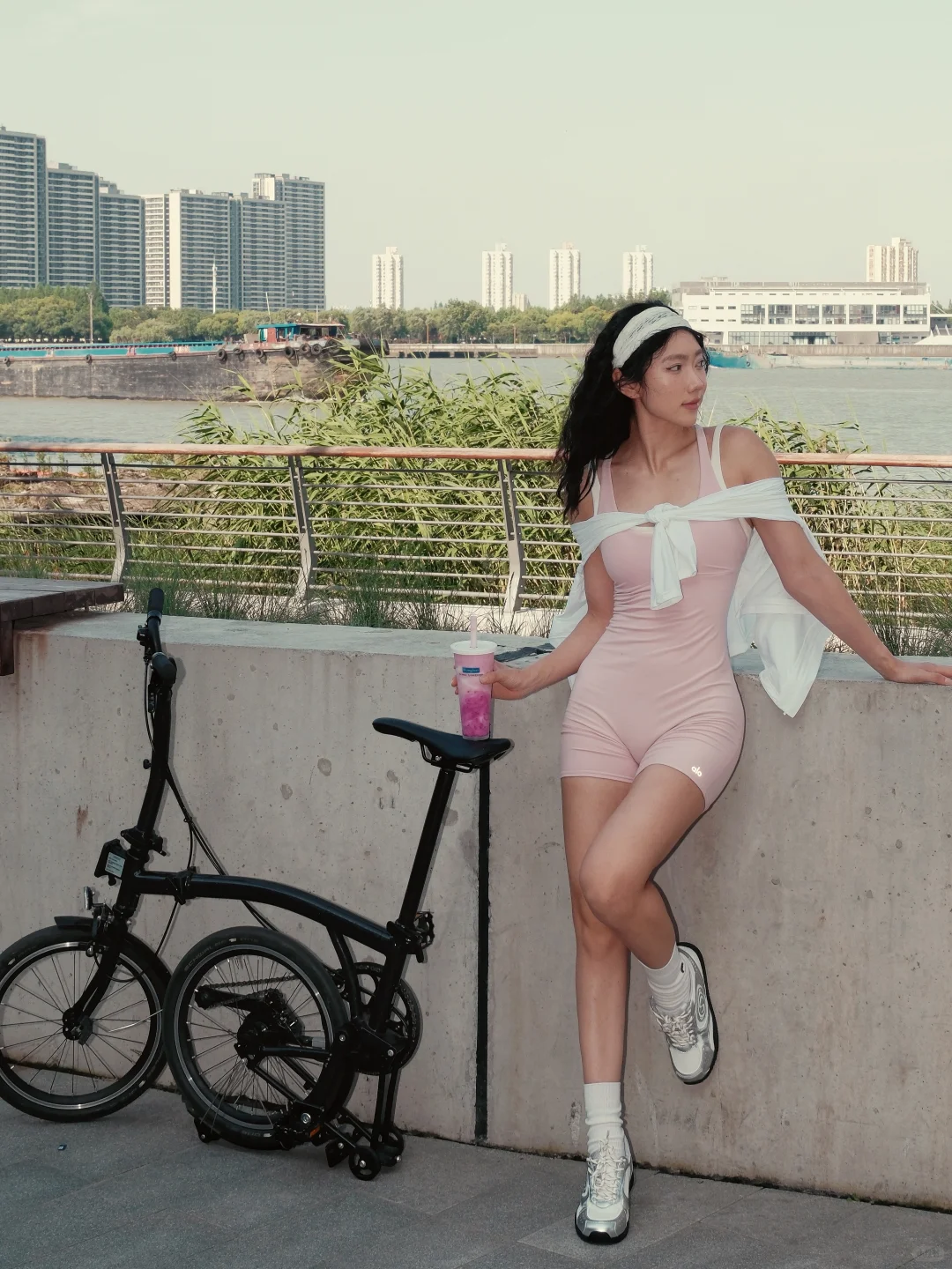 当你有一个很爱去户外运动的女朋友