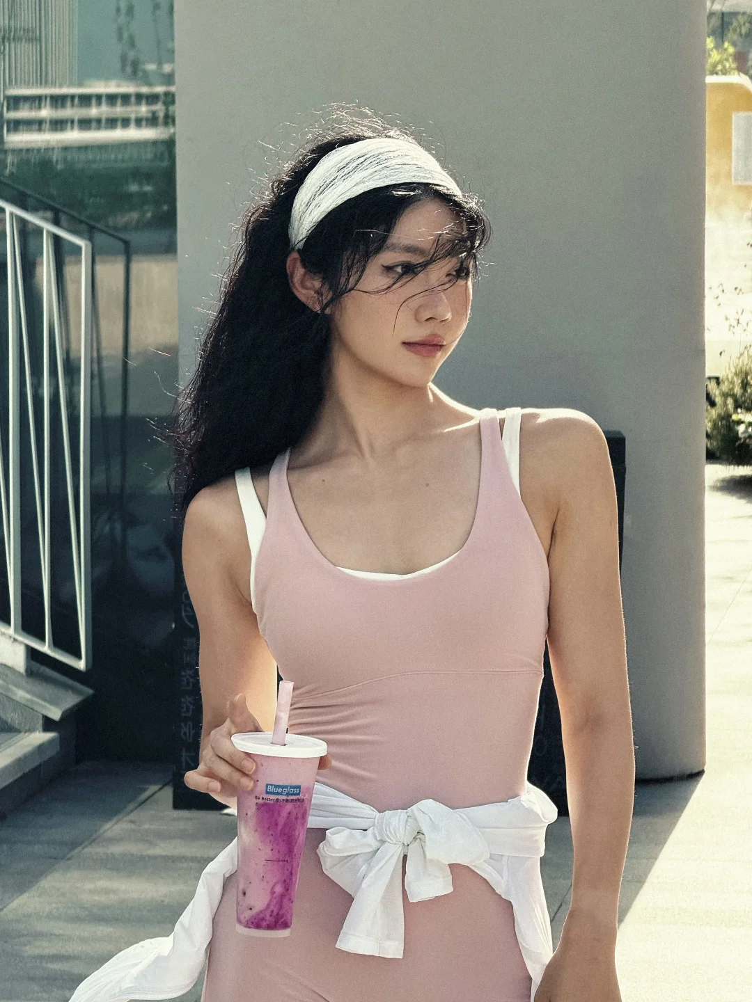 当你有一个很爱去户外运动的女朋友