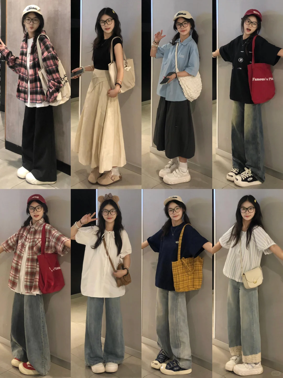 4️⃣8️⃣套‖夏季小个子日常韩系穿搭