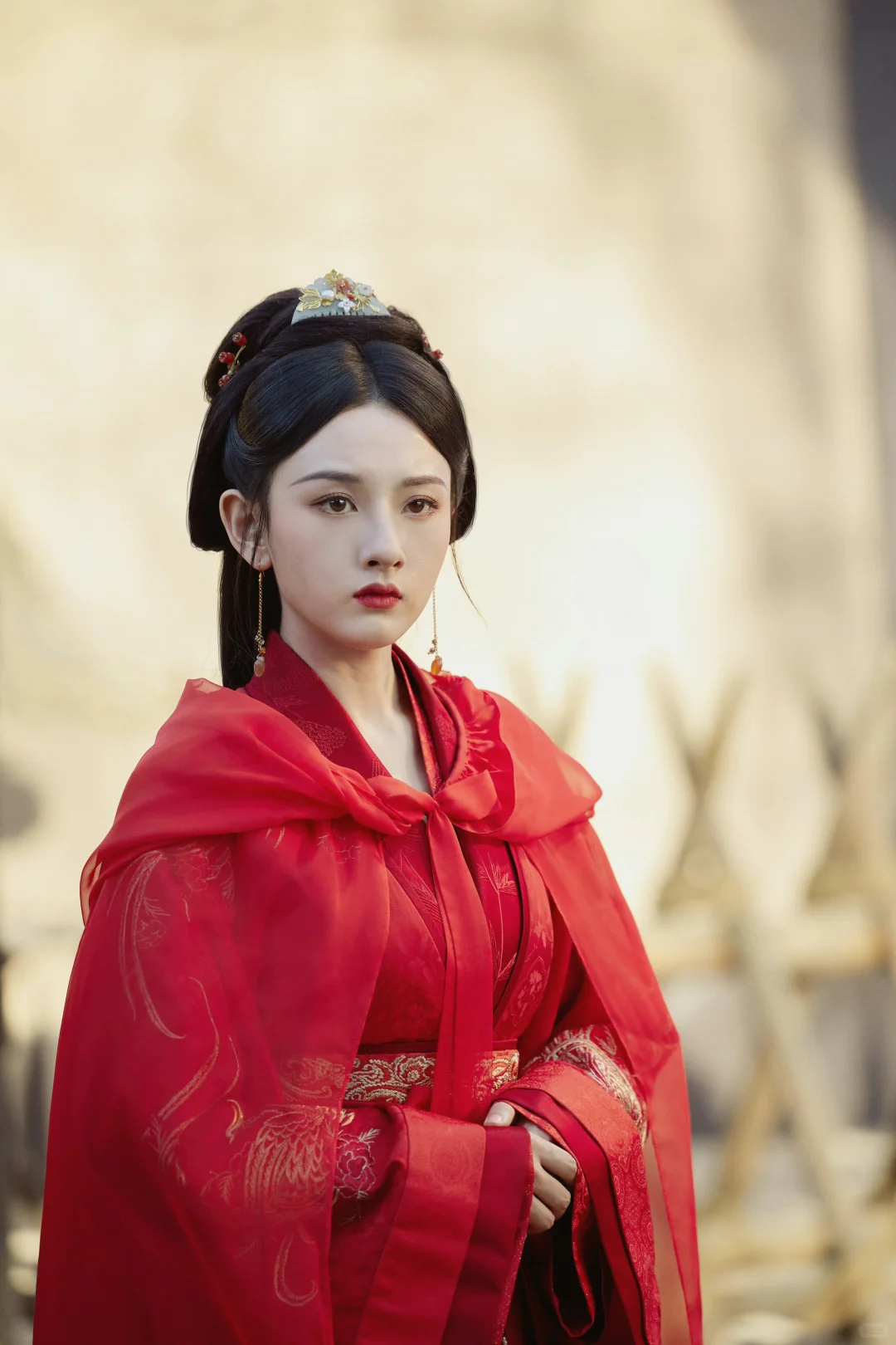 红妆灼华❤️女明星绝美红色古装造型
