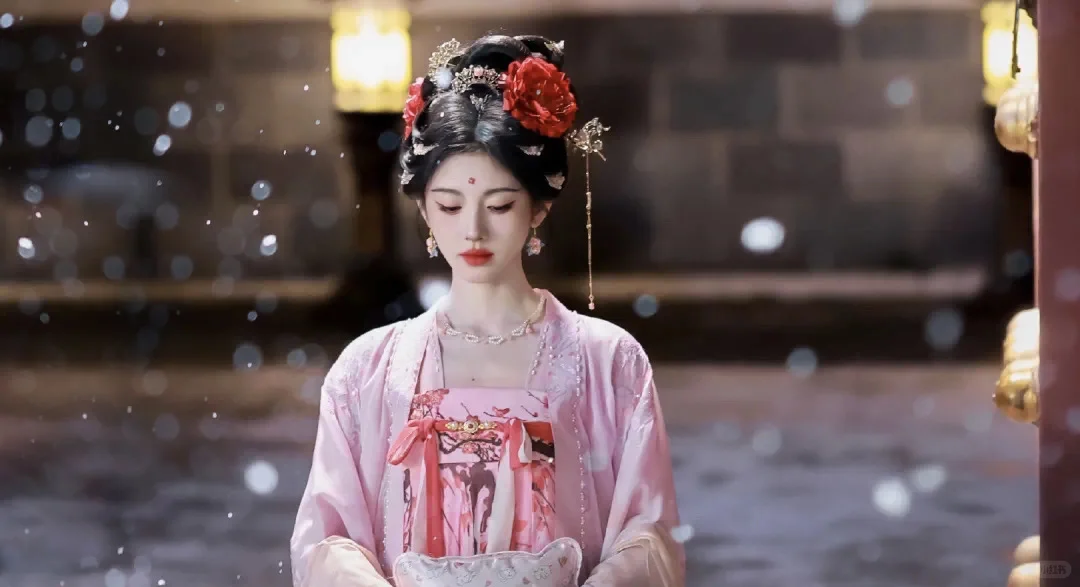 #鞠婧祎眼前一亮的古风妆造🌸