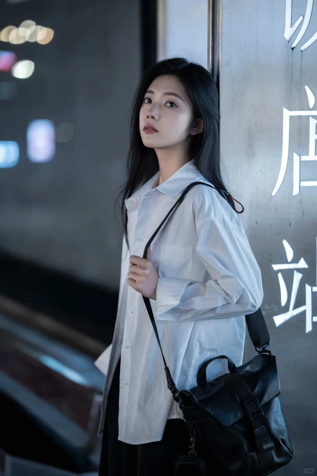 氛围感｜每天路过的公交站这么好拍