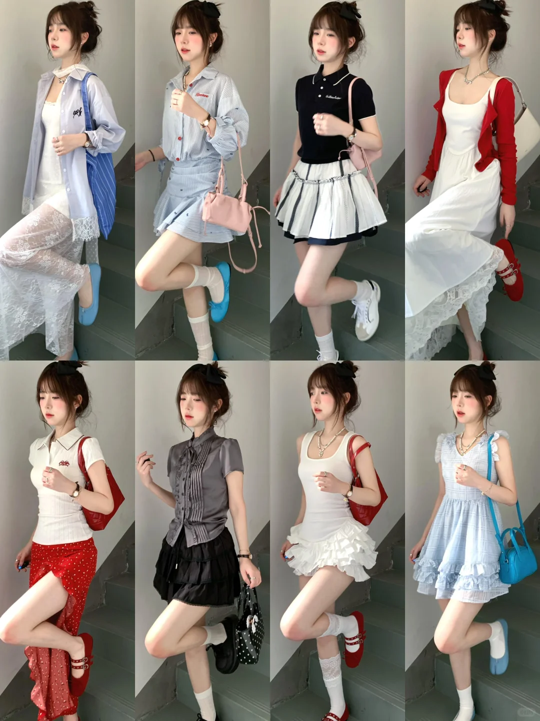 4️⃣0️⃣套｜少女感夏日穿搭合集
