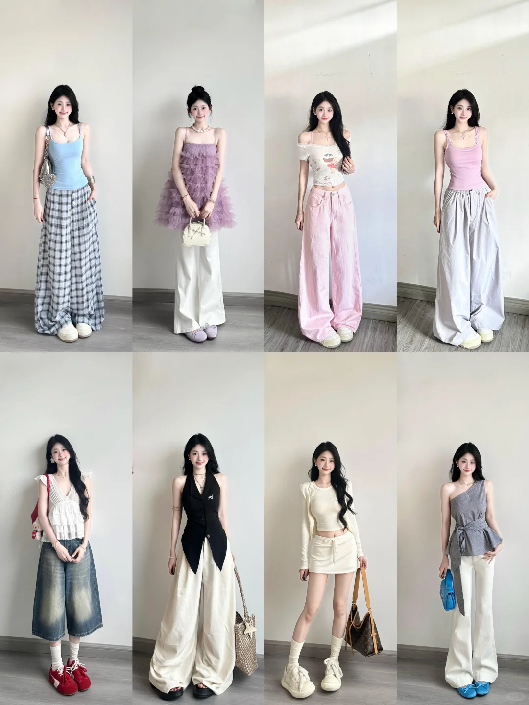 4️⃣8️⃣套‖夏季简约韩系感穿搭