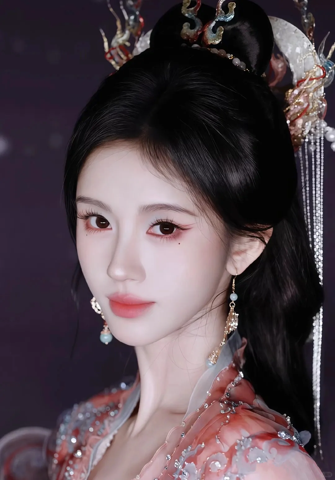 #鞠婧祎眼前一亮的古风妆造🌸