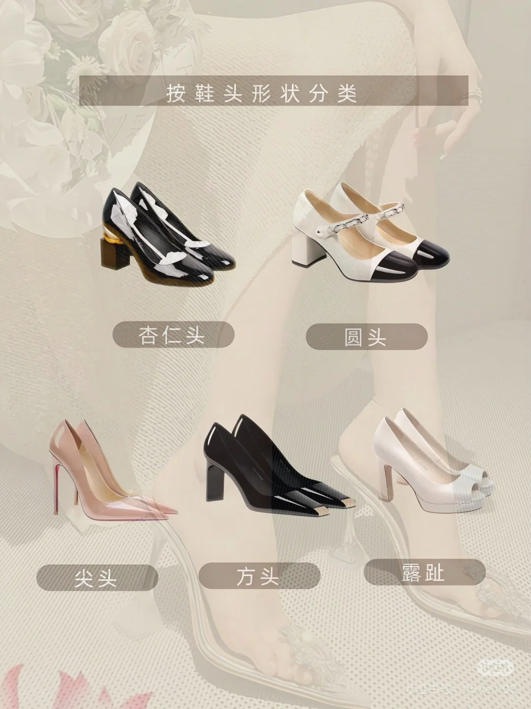 史上最全高跟鞋种类🏆