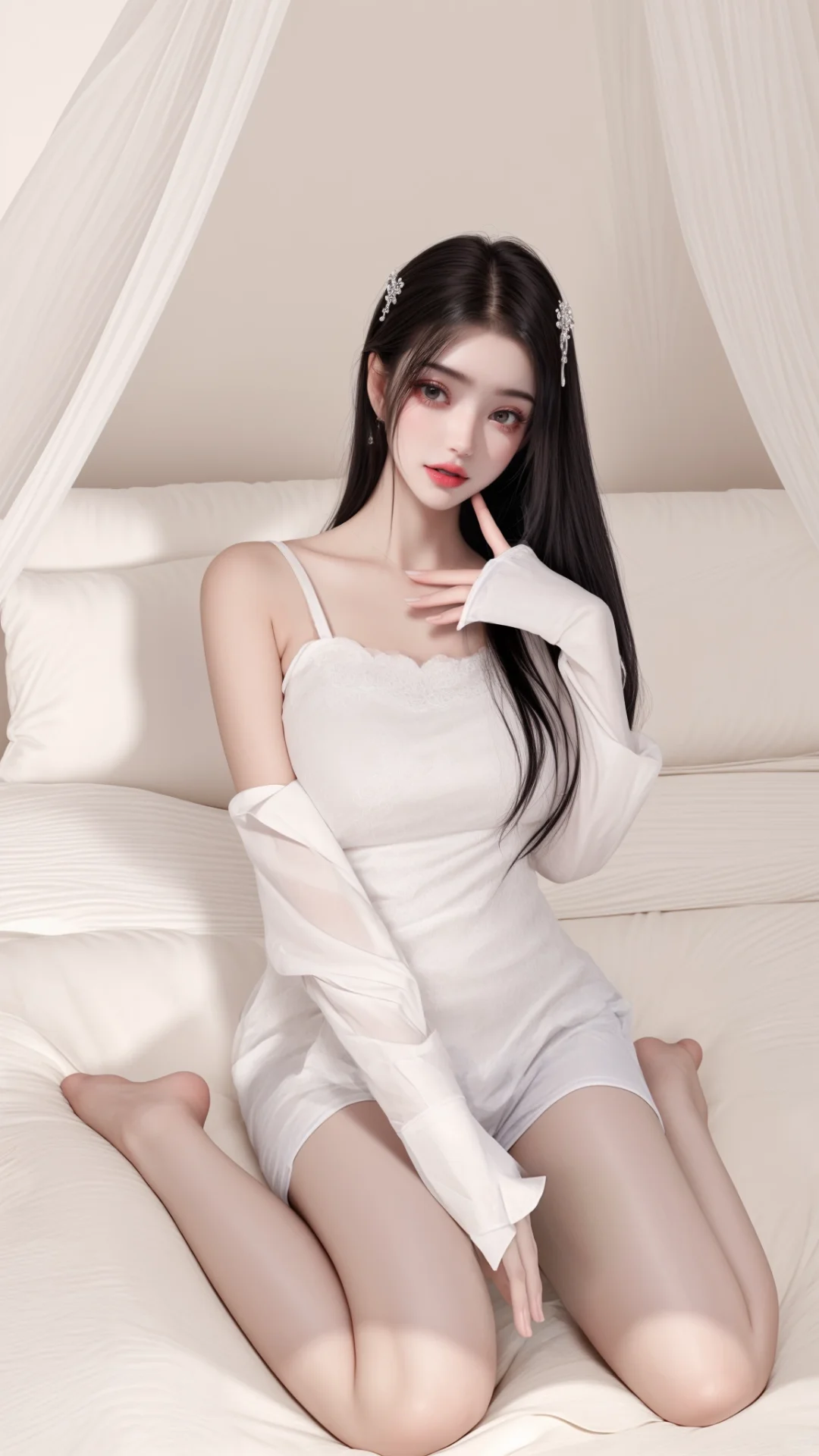 李慕婉黑丝大长腿！！！