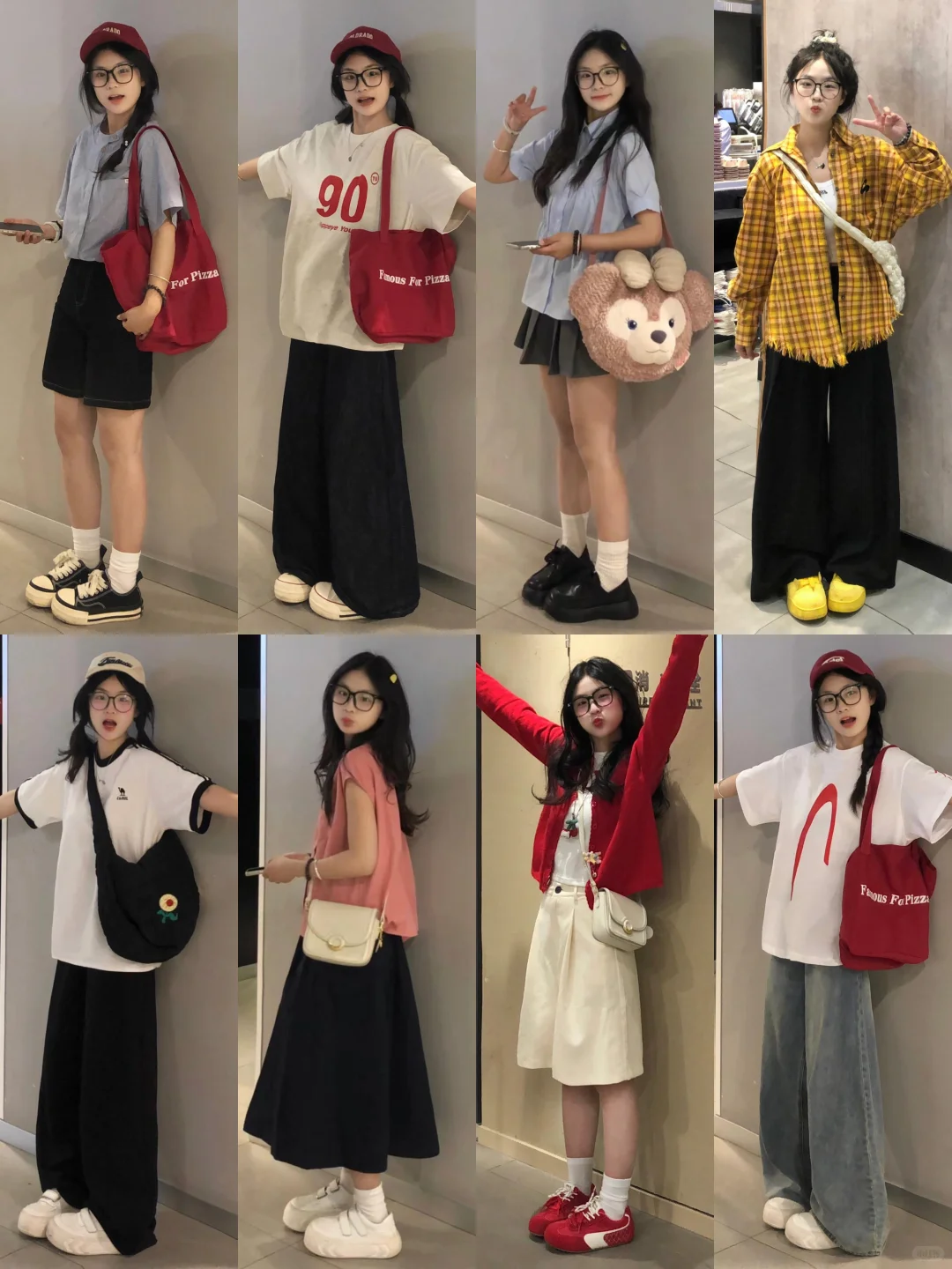 4️⃣8️⃣套‖夏季小个子日常韩系穿搭
