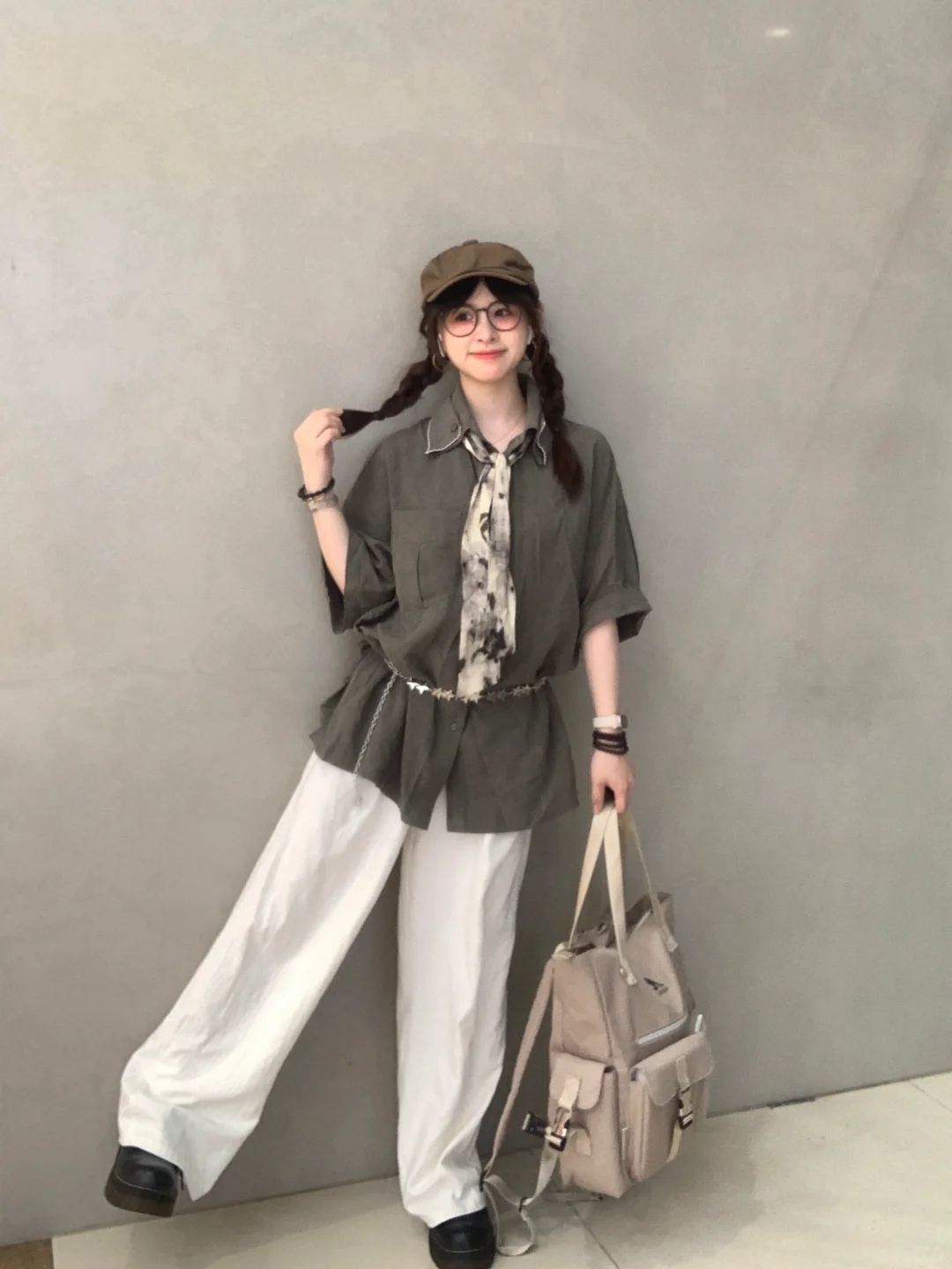 155/90💼小个子复古衬衫穿搭好好看！！｜附🔗