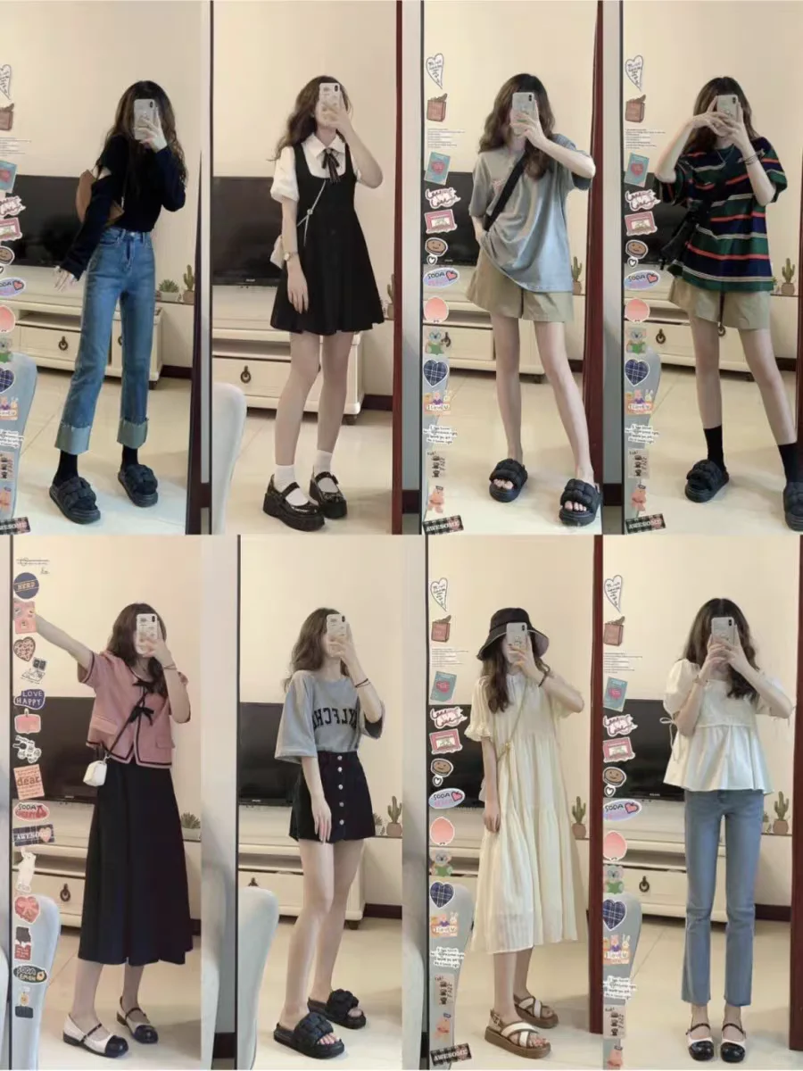 36套学生青春少女感穿搭校园出街一键适配