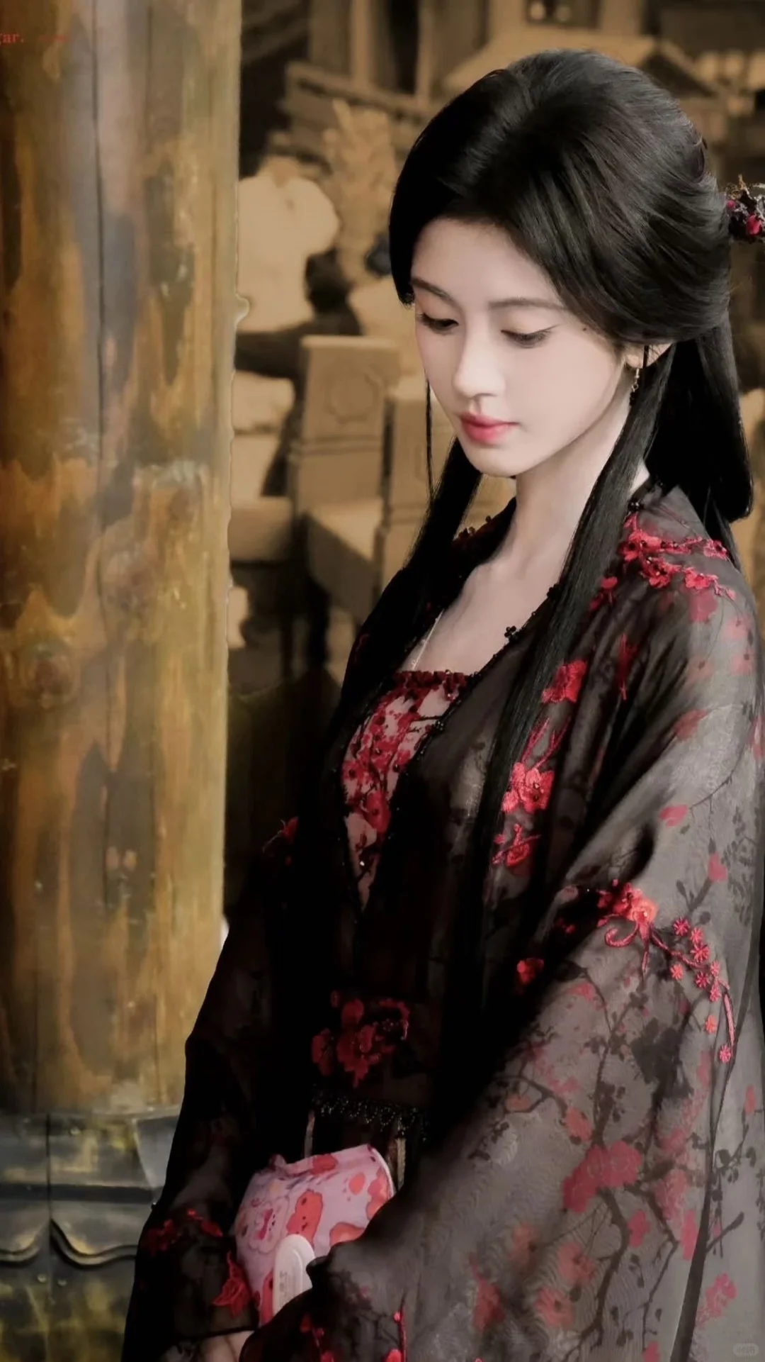 #鞠婧祎眼前一亮的古风妆造🌸