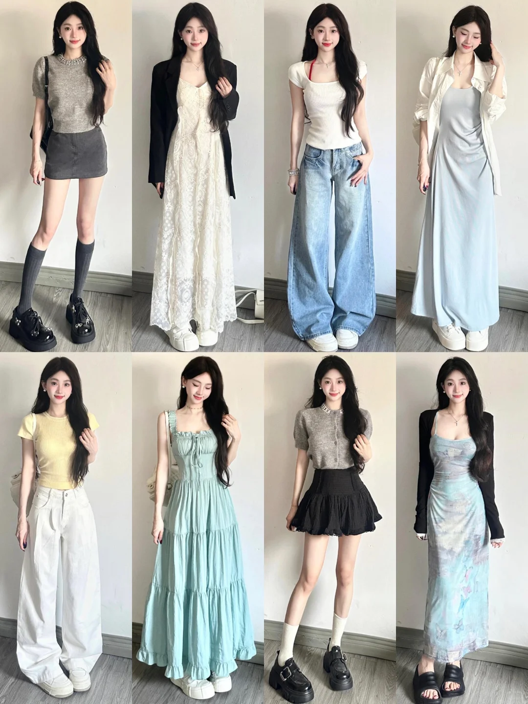3️⃣0️⃣套｜小个子穿搭分享来啦～