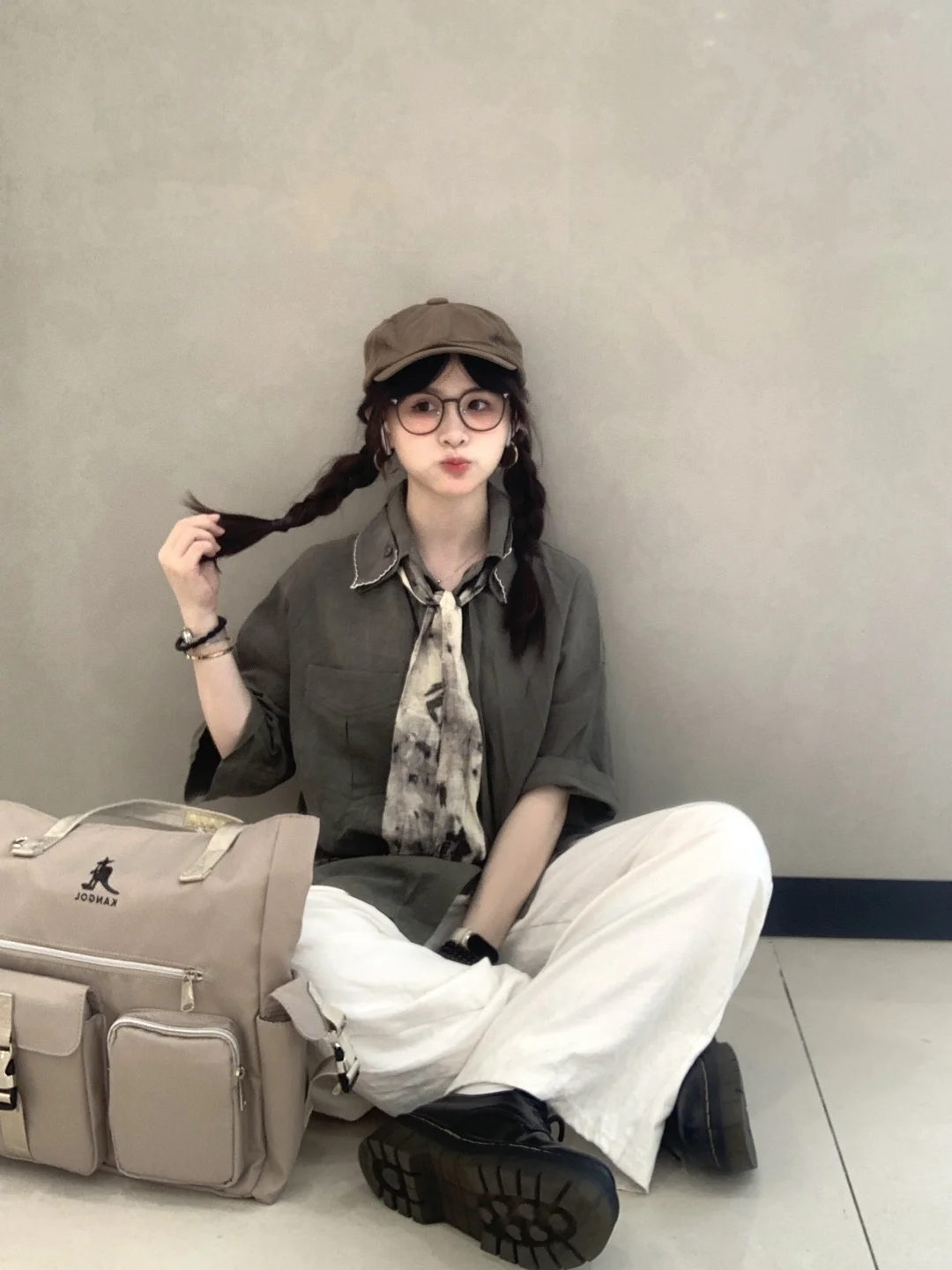 155/90💼小个子复古衬衫穿搭好好看！！｜附🔗