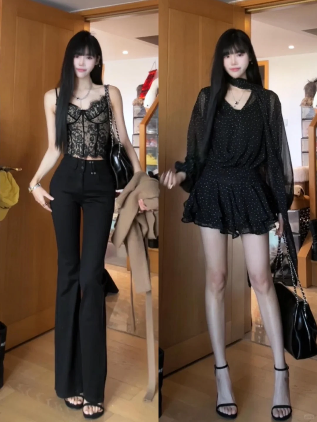 163cm/90斤｜夏日逛街甜辣穿搭