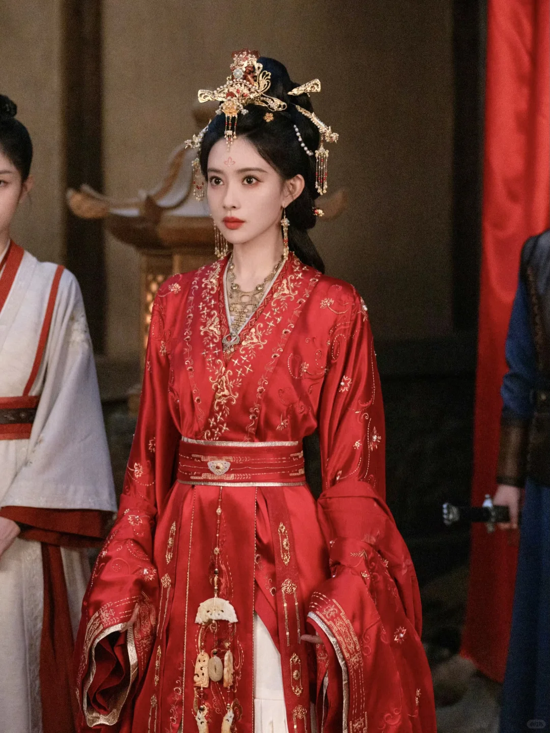 红妆灼华❤️女明星绝美红色古装造型