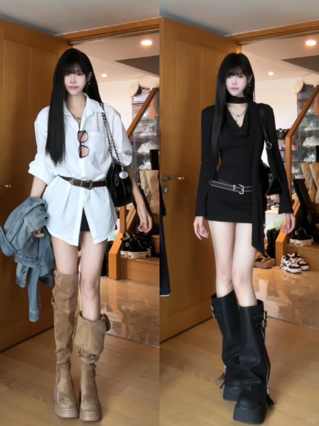 163cm/90斤｜夏日逛街甜辣穿搭