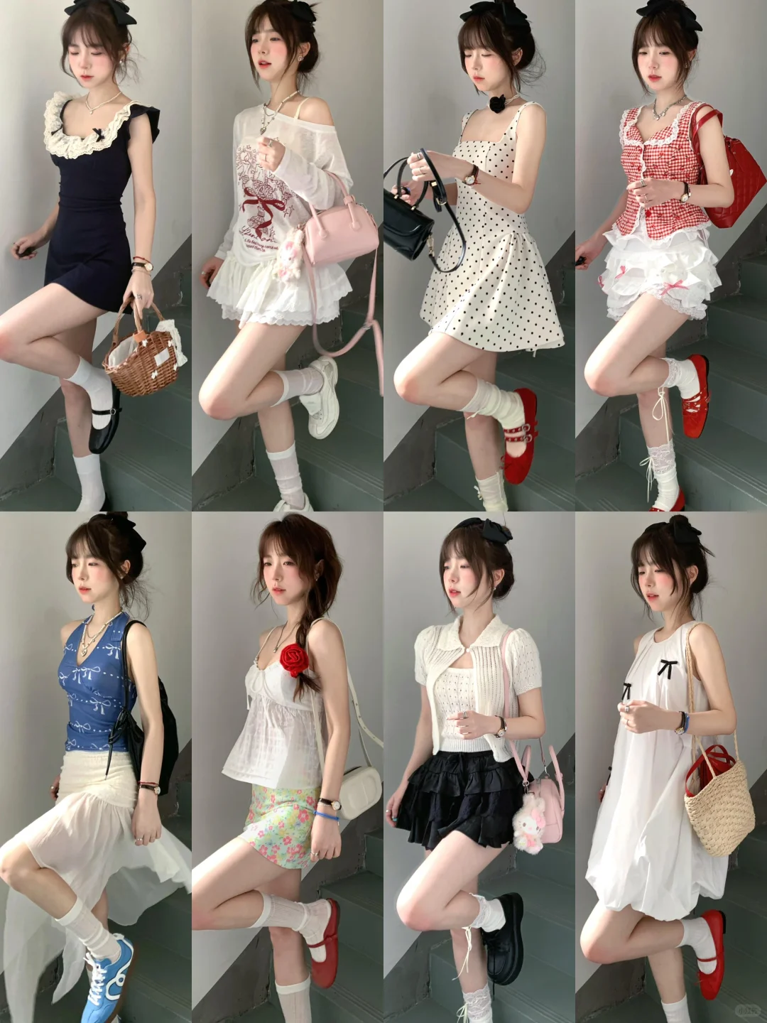 4️⃣0️⃣套｜少女感夏日穿搭合集