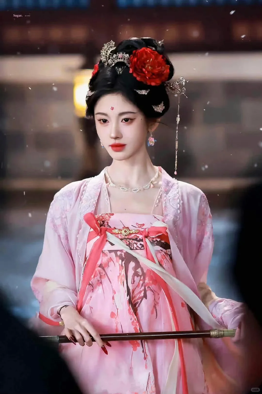 #鞠婧祎眼前一亮的古风妆造🌸