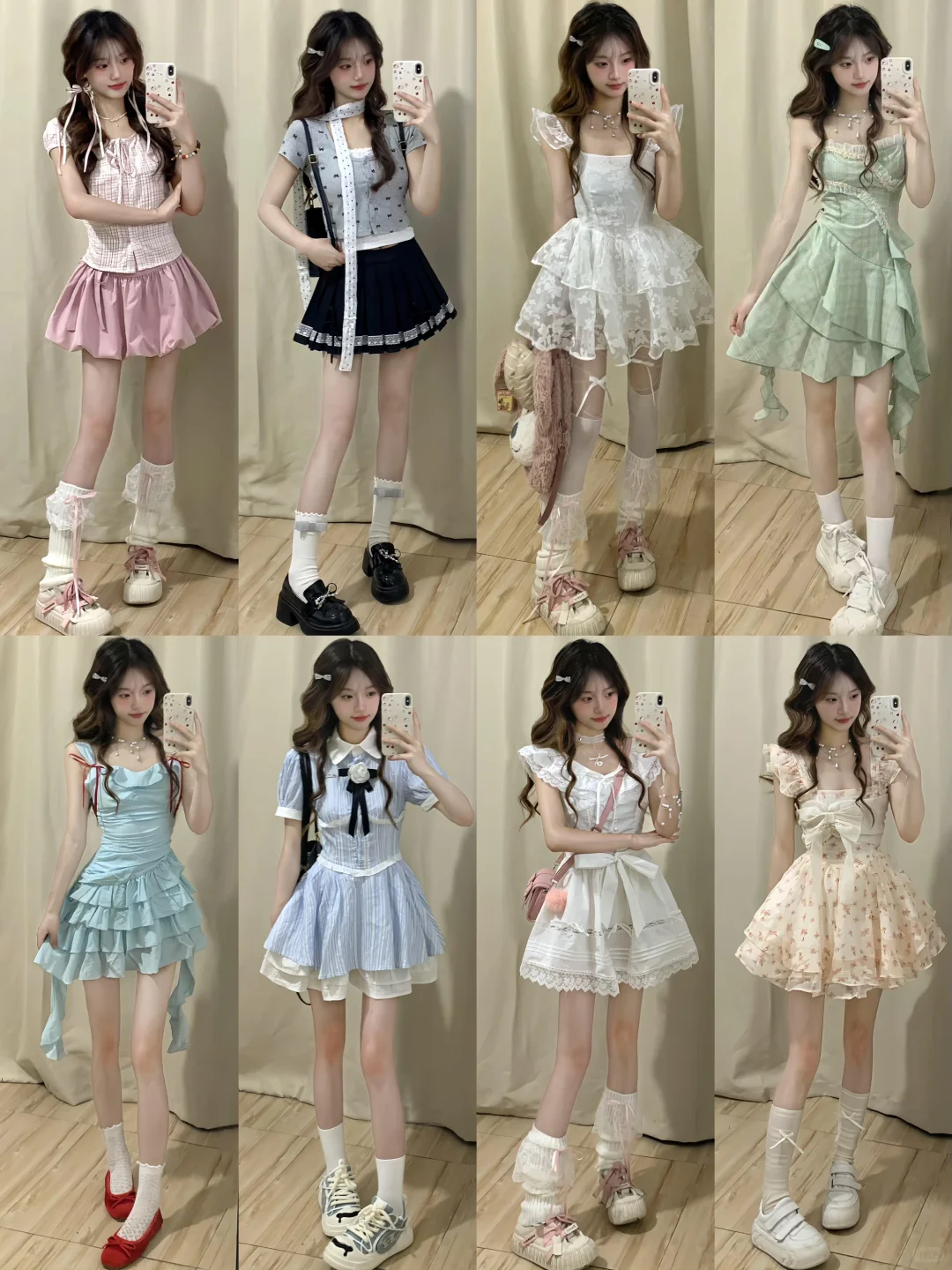 4⃣️0⃣️套｜夏日绝美穿搭合集分享💕