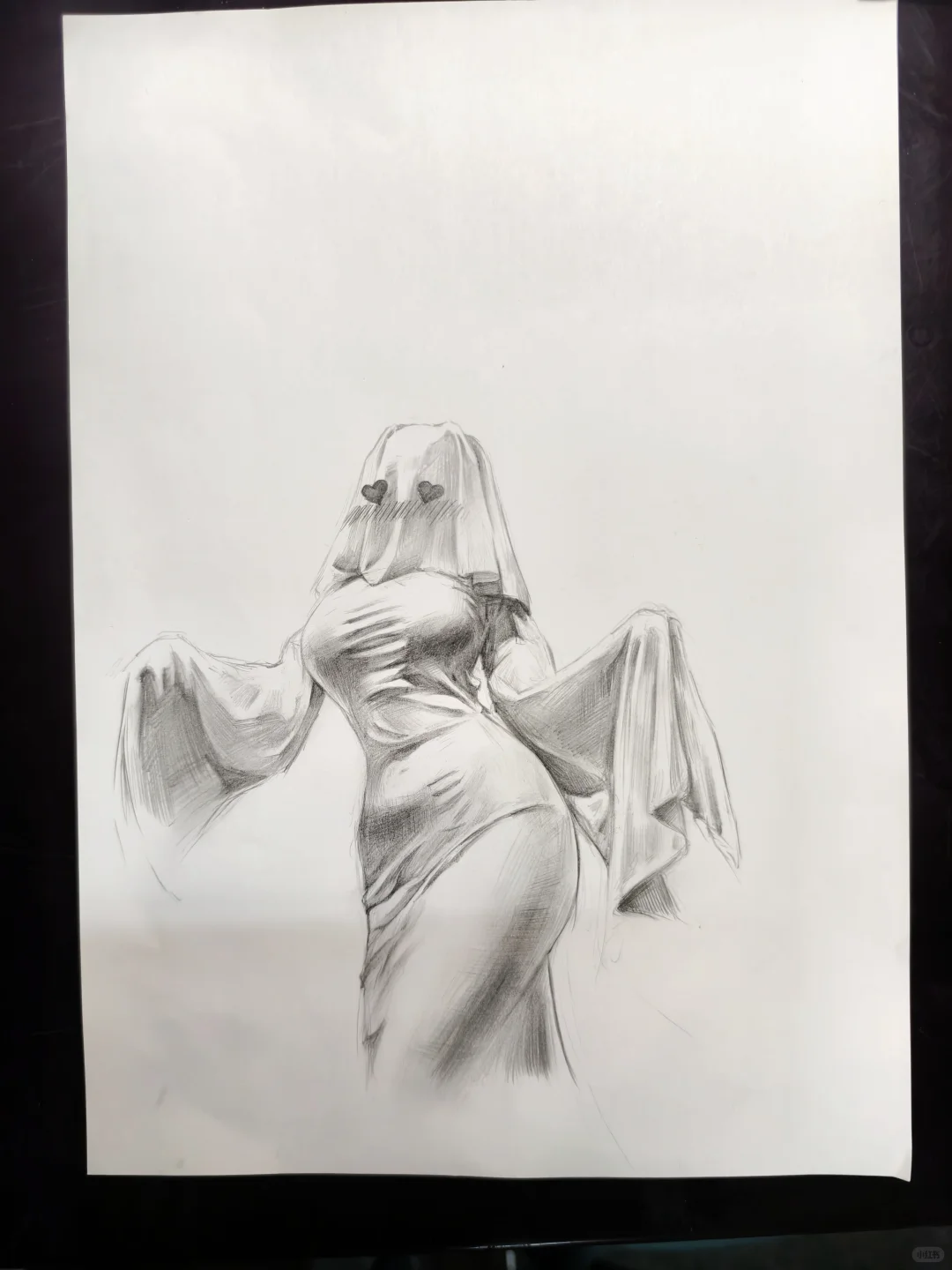 画个素描幽灵娘