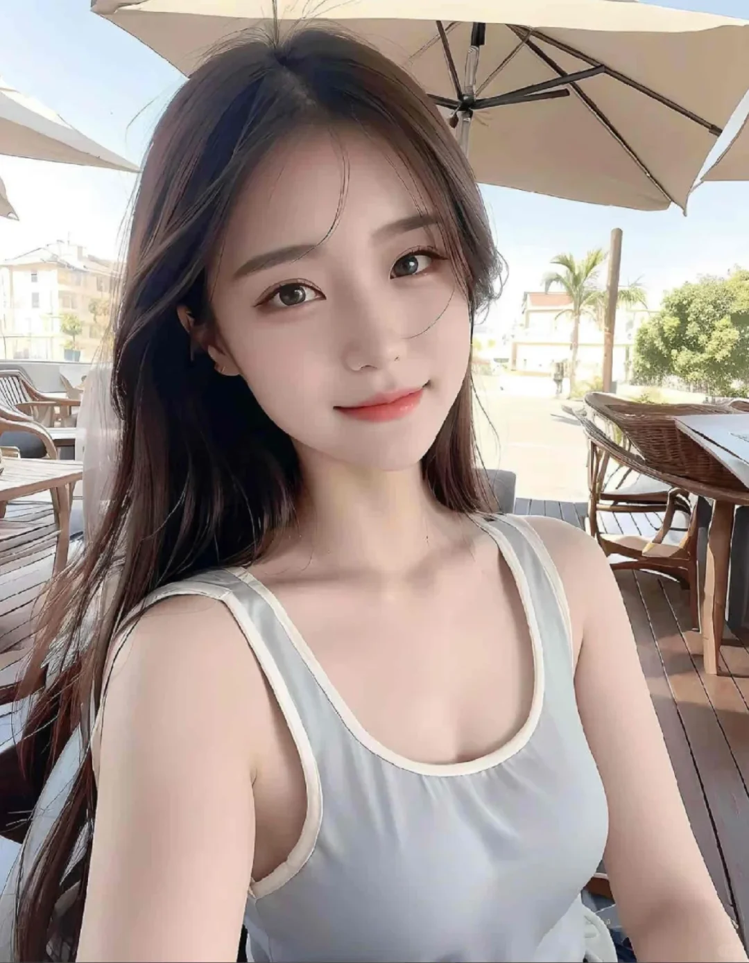 美女日常自拍
