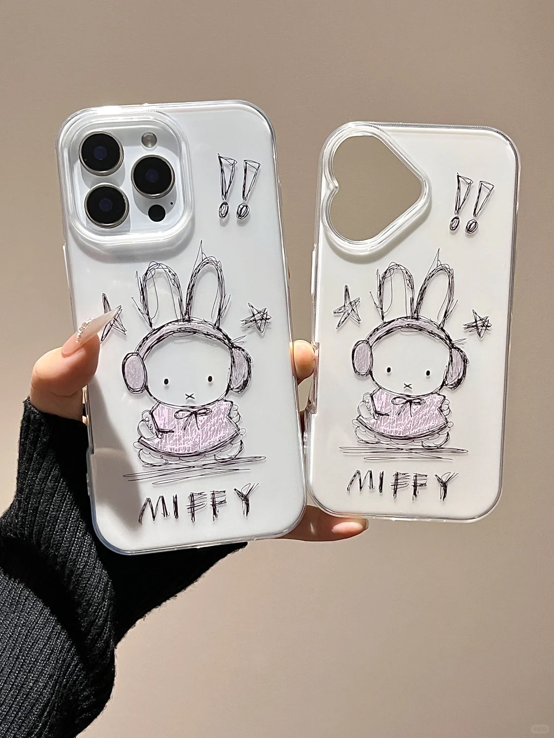 🧡🧡iPhone16的镜框是爱心形的哎！！🐰