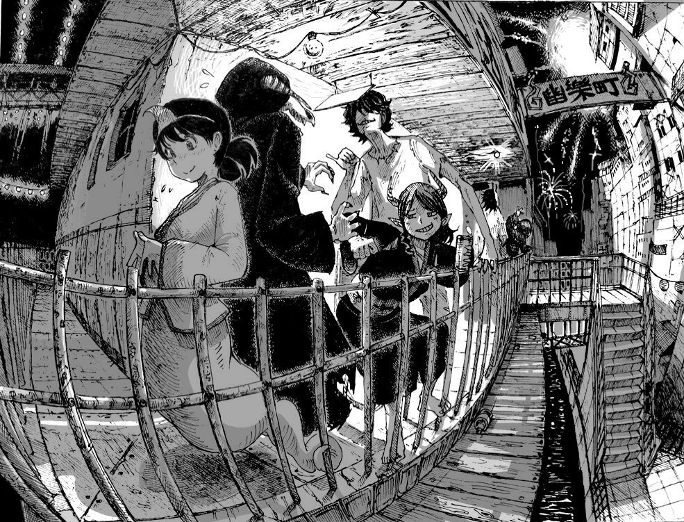 极致透视 空间张力 | 插画师Omao