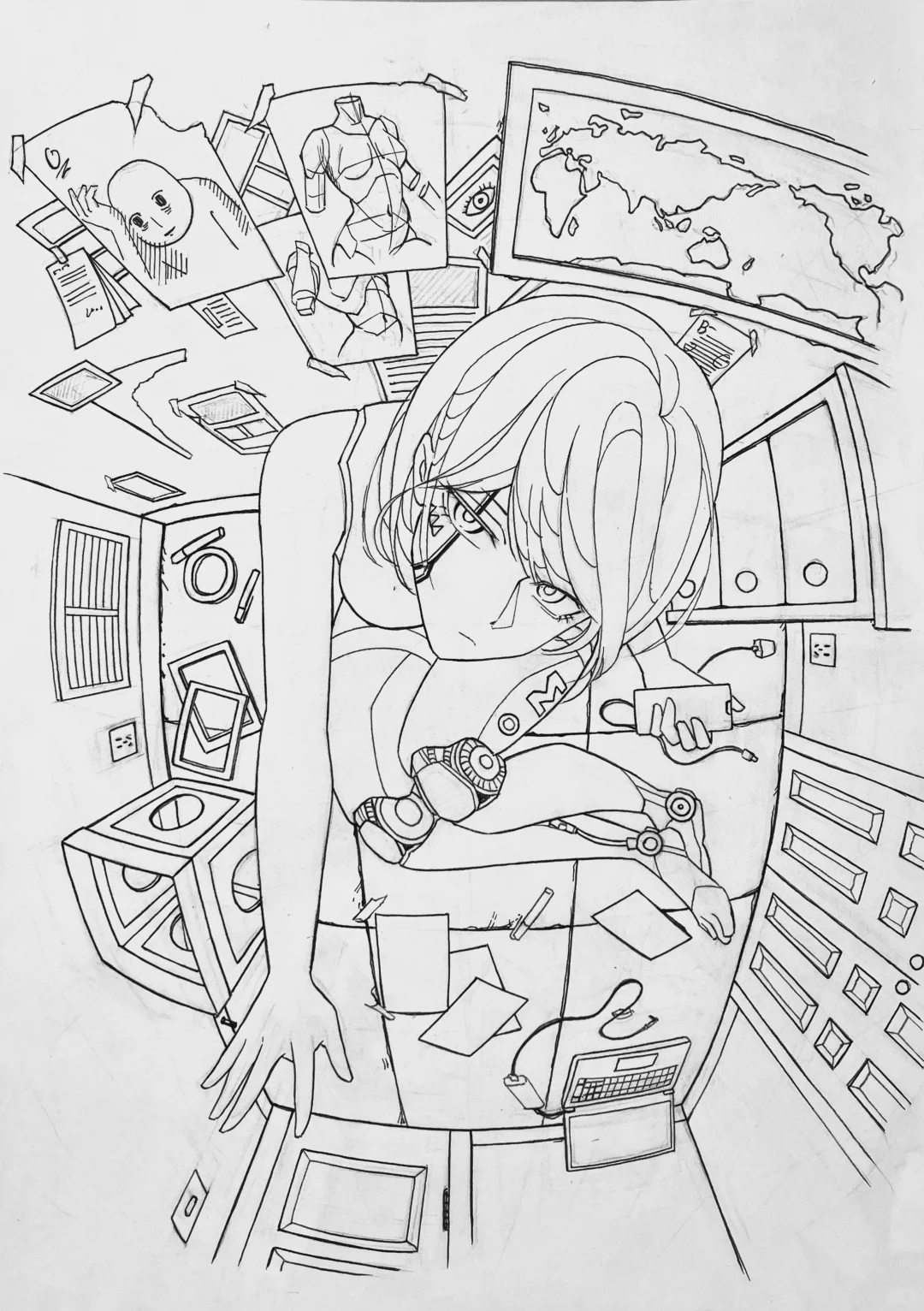 论鱼眼透视
