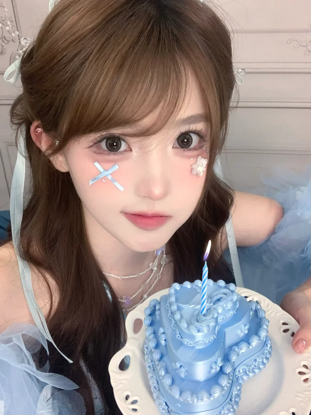 🎂来拍生日写真啦🩵