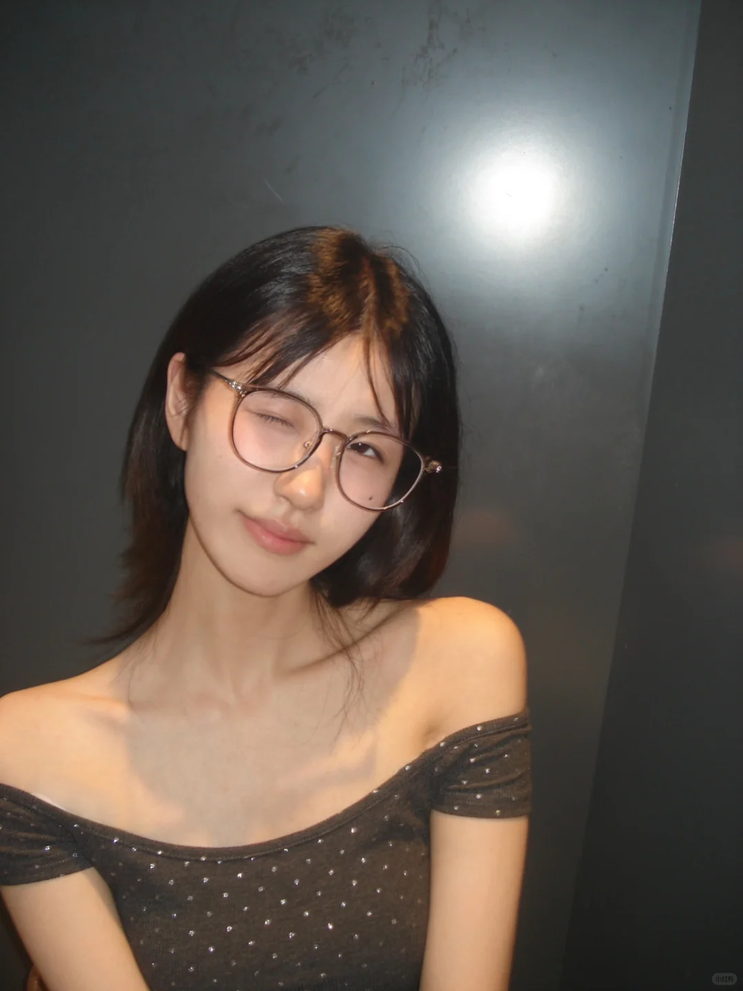 歪嘴笑