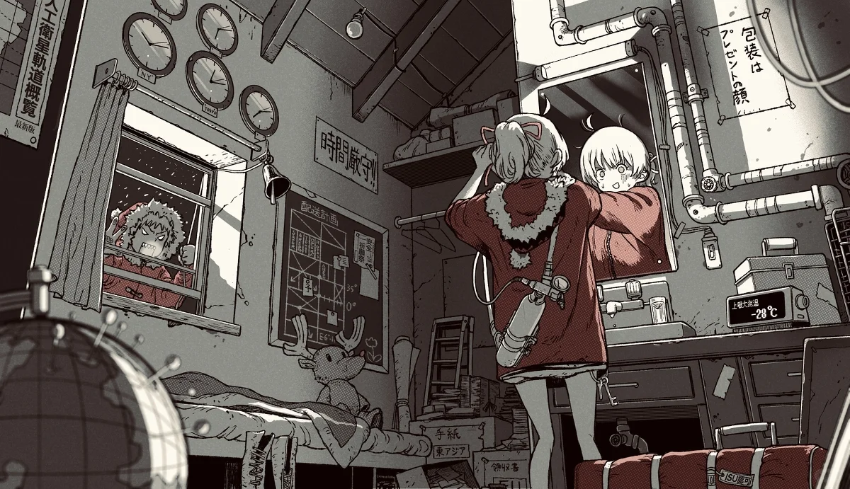 极致透视 空间张力 | 插画师Omao