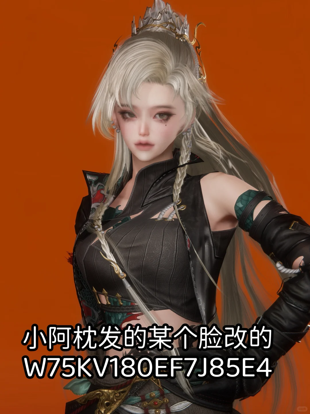一个外功成女捏脸作业