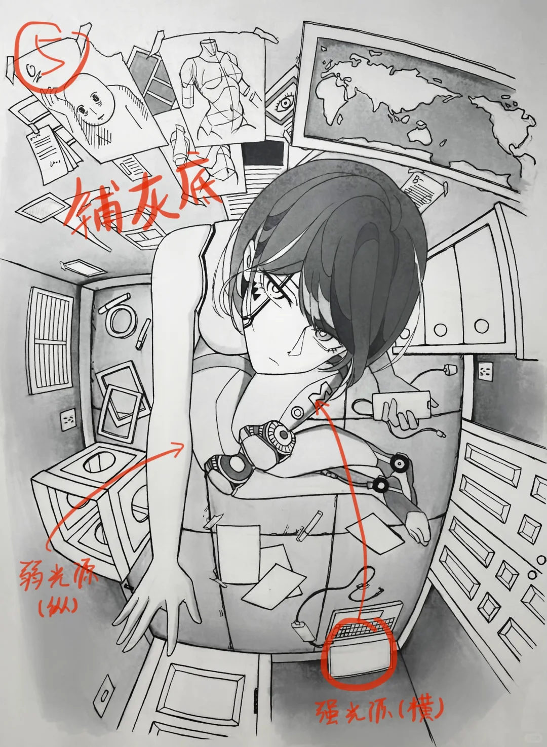 论鱼眼透视
