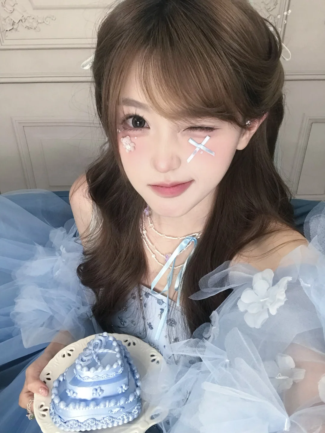 🎂来拍生日写真啦🩵