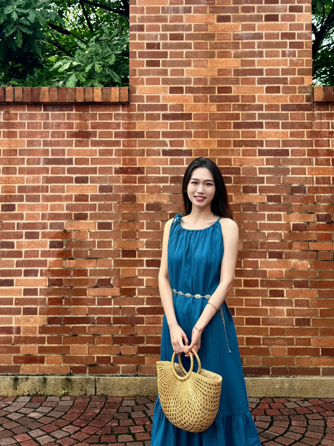 我的裙子是孔雀的颜色诶🦚💙