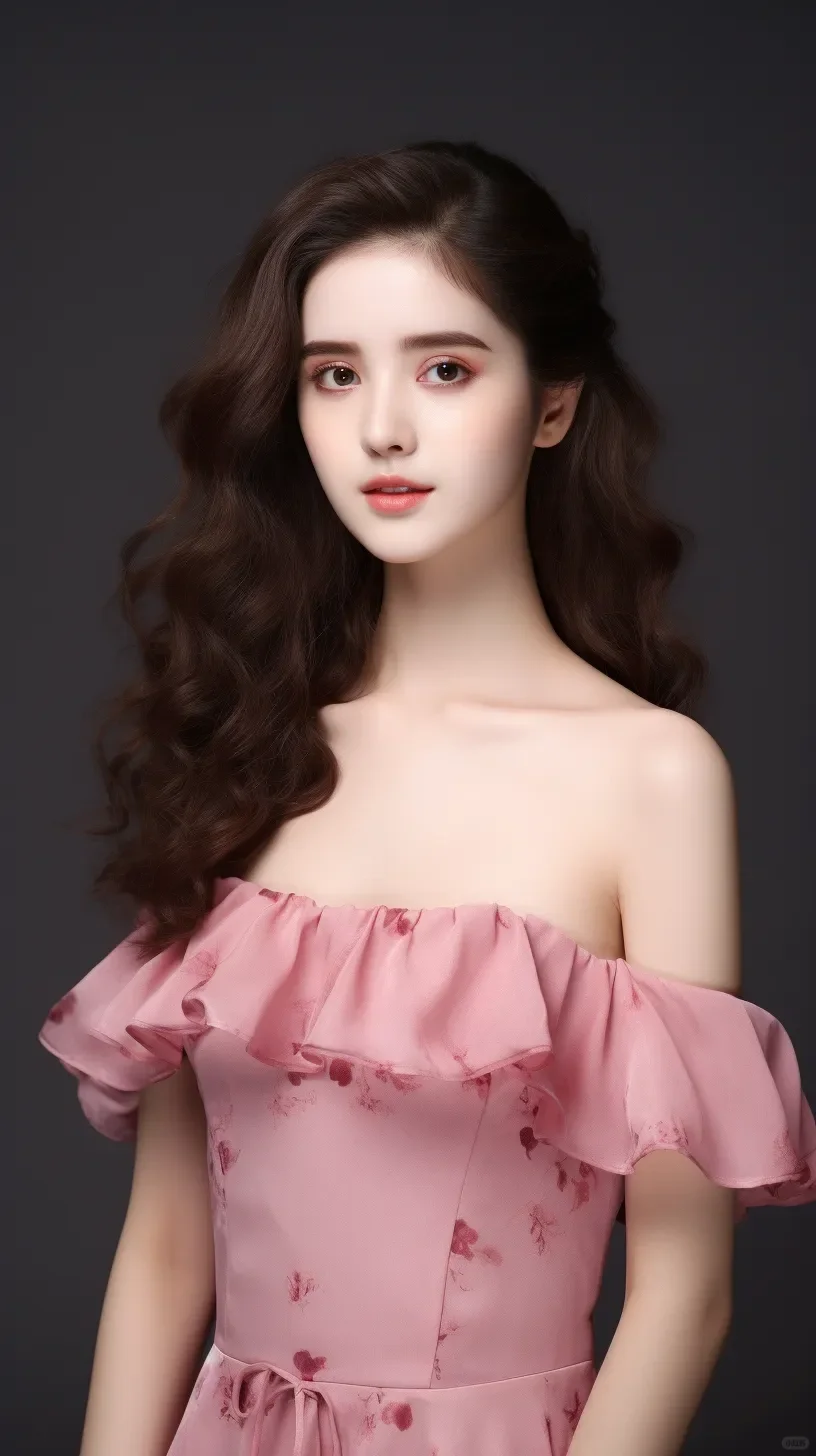 AI现代美女高清壁纸