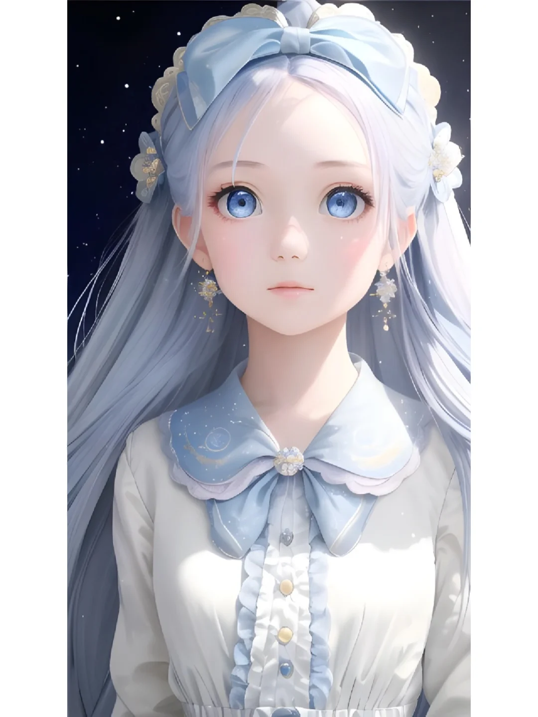 AI绘画美丽少女
