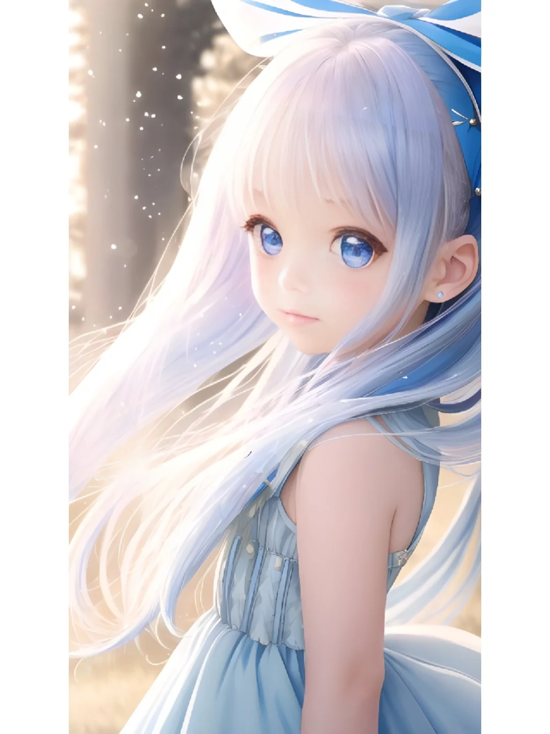 AI绘画美丽少女