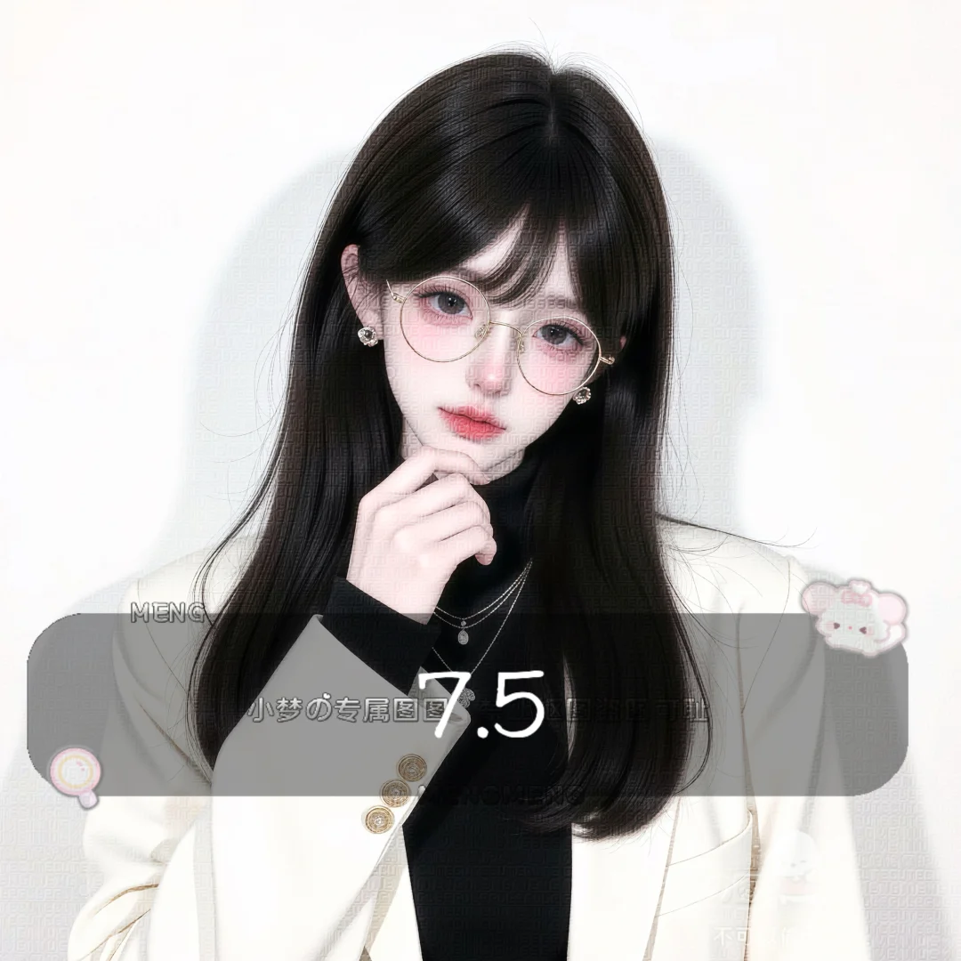 像萌妹穿大人衣服💕