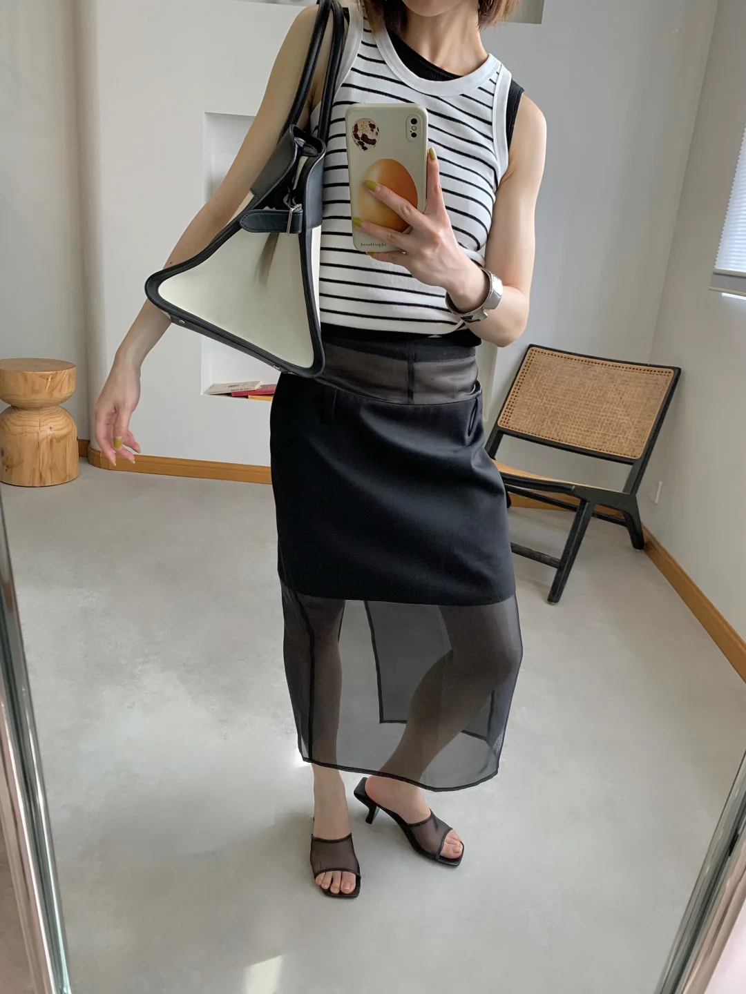 女人味十足的透视网纱裙🖤