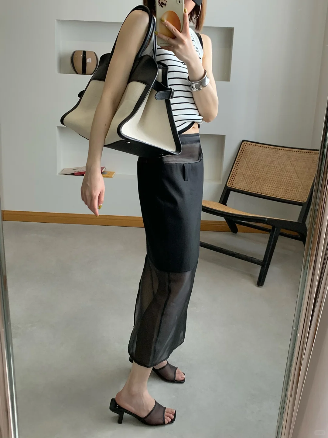 女人味十足的透视网纱裙🖤