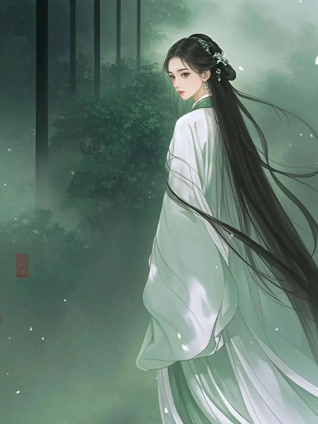 只此青绿 | 古风女头