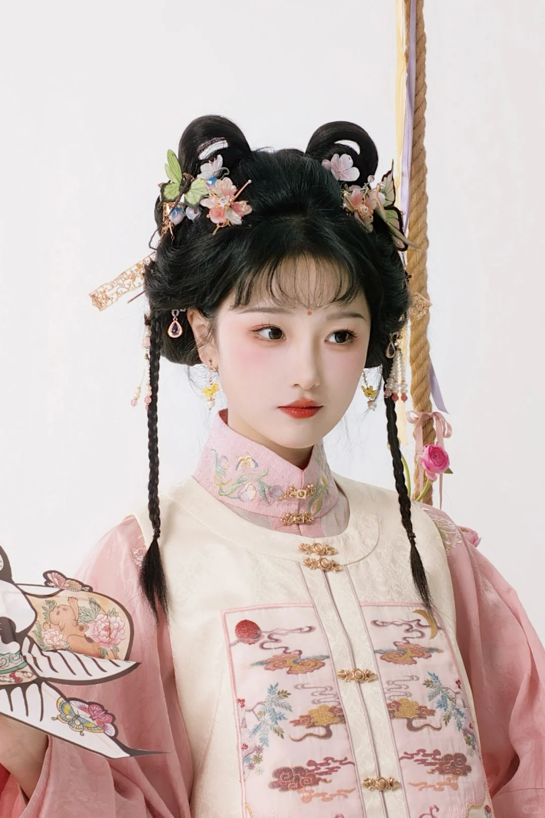 汉服对称发型合辑～