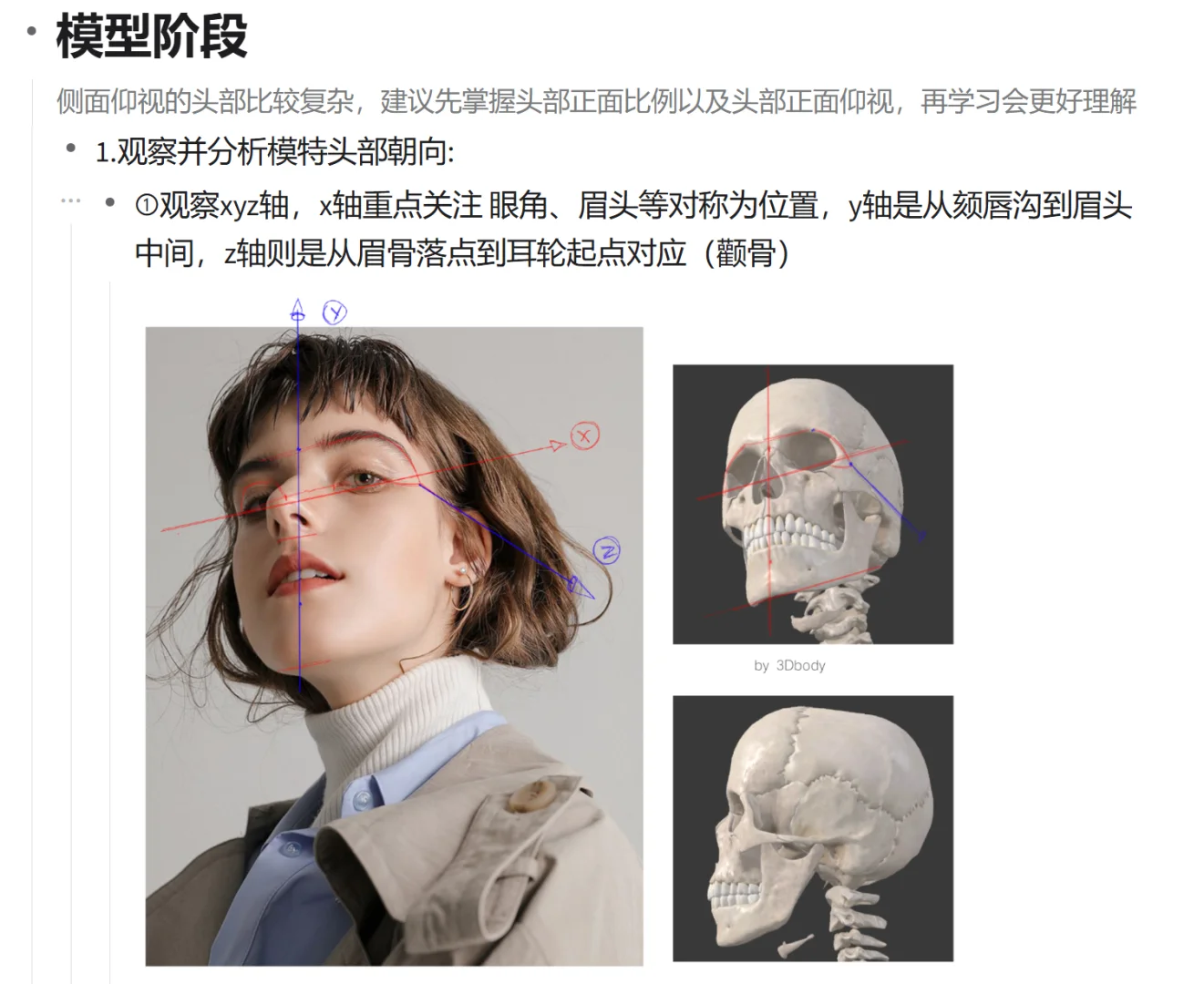 头部仰视 我是这样推导出来的|07